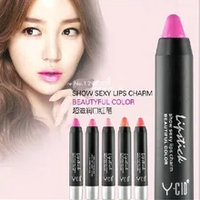 1 шт. влажная Помада-карандаш гладкая текстура яркая кремовая чистая Обнаженная губа макияж Базовая Косметика круглая Увлажняющая помада