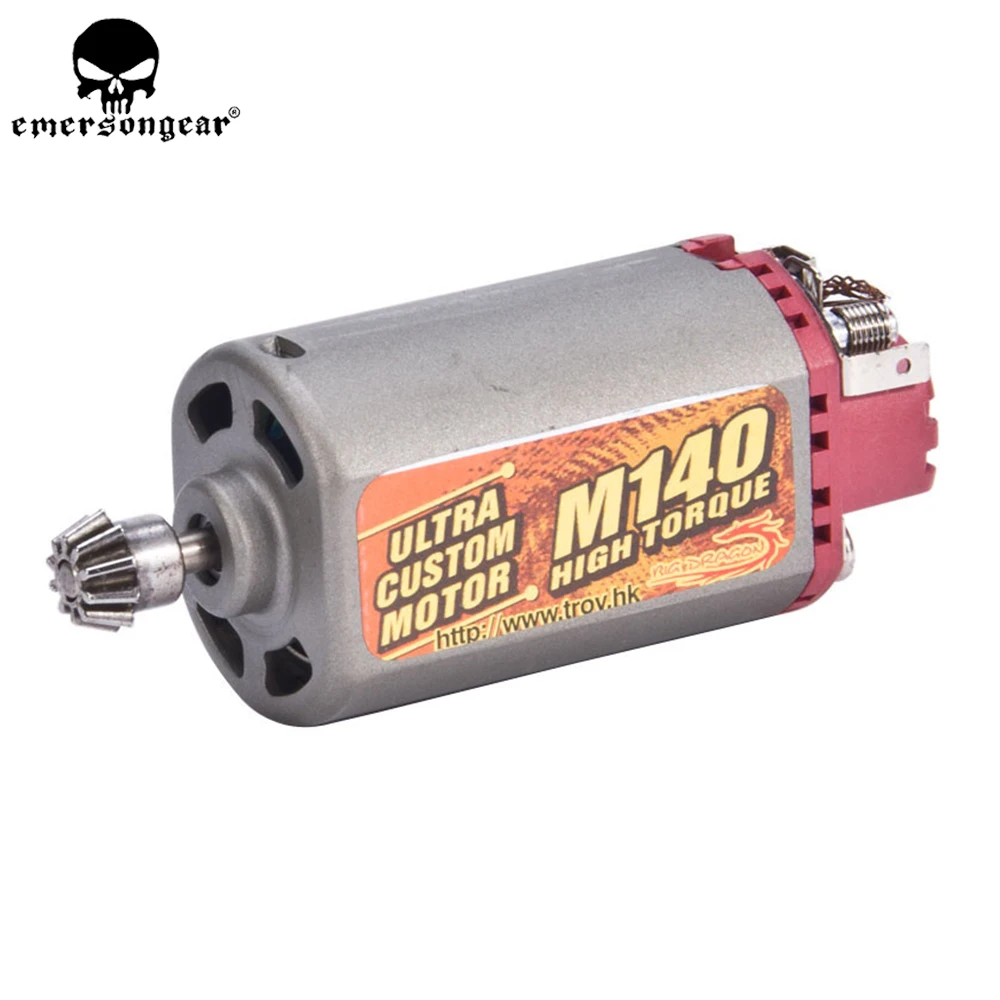 

EMERSONGEAR Terminator Ultra Custom M140 High Twist Type Torque AEG Motor Short Axis for Airsoft AK Series Hunting Accessories
