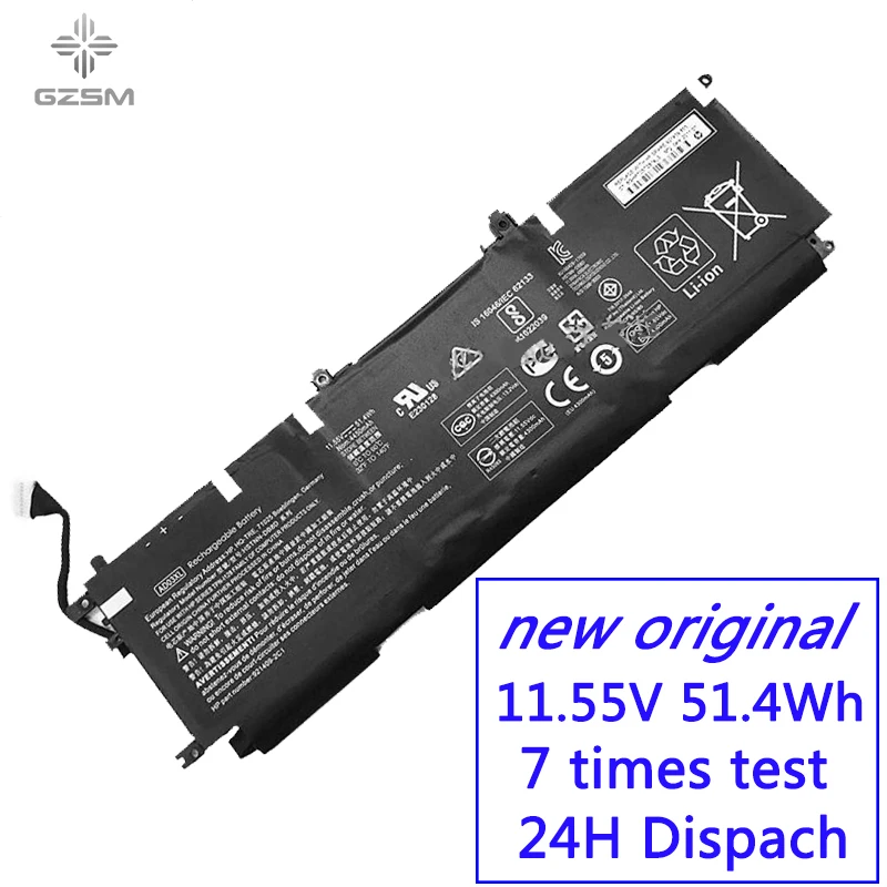 

GZSM laptop battery AD03XL AD03 for HP HSTNN-DB8D battery for laptop 921439-855 batteries 921409-271 laptop battery