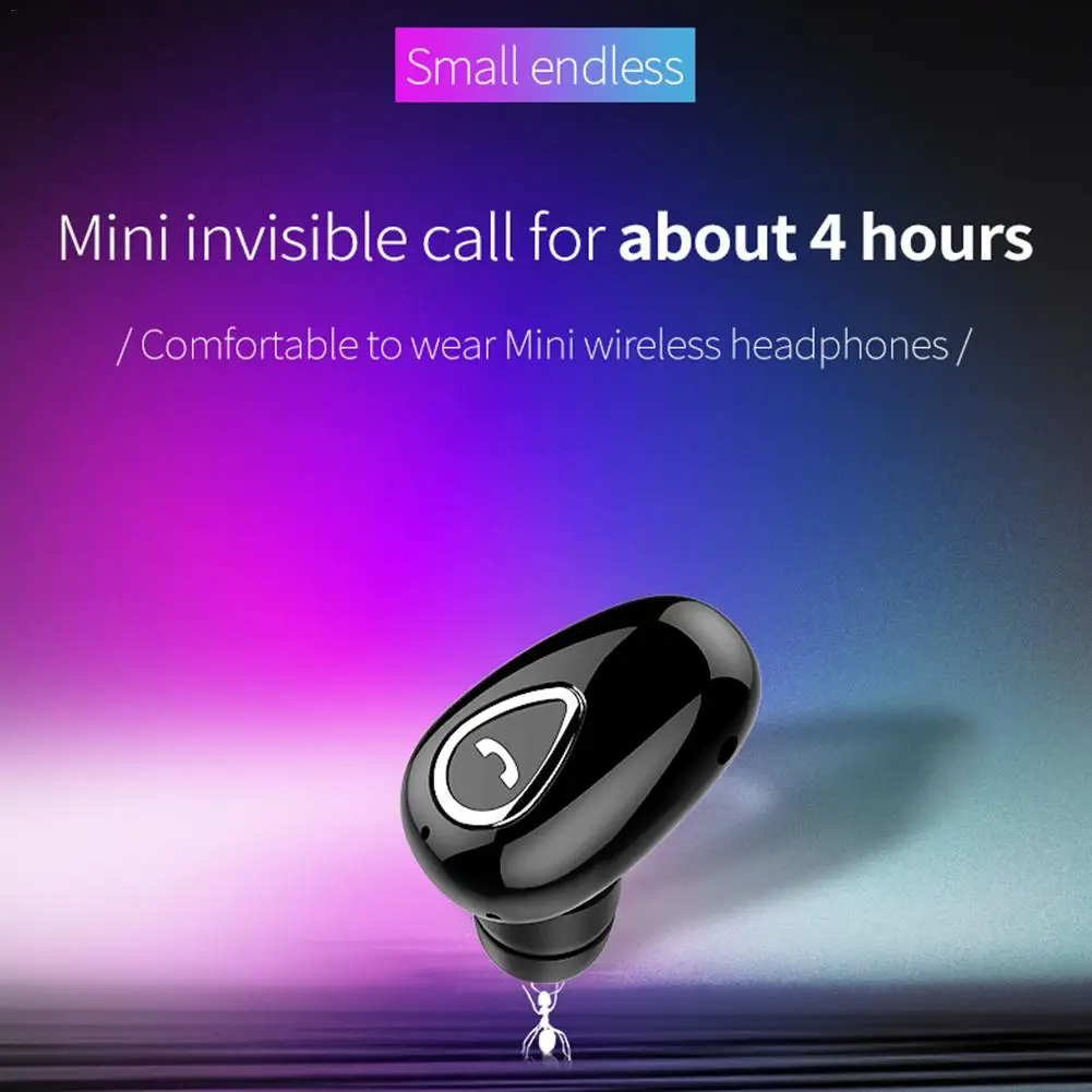Мини беспроводные наушники, Bluetooth наушники 4,1, беспроводные наушники-вкладыши, спортивные наушники, наушники для мобильного телефона