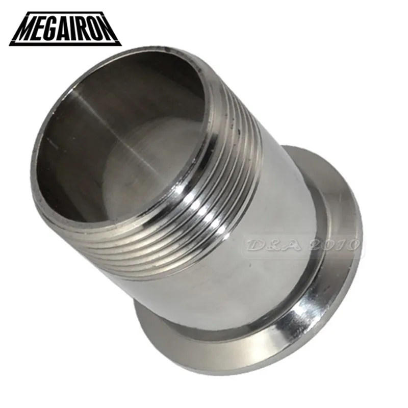 MEGAIRON 1 1/2 &quotDN40 нержавеющая сталь SS316 санитарный наружный диаметр резьбы 64 мм