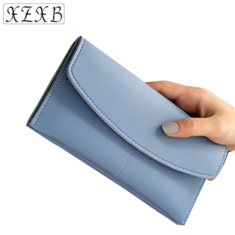 

Fashion Hot Sale Women PU Long Wallet Multiple Card Holder Card Pack Envelope Purse Ladies Hasp Money Bag Clip Female Hand bag