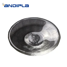 Краткое чистое ручной работы прозрачный маленький поднос для чайных чашек утепленный стеклянный коврик для чайного столика Китайский кунг-фу чайный сервиз аксессуары 2 шт в партии