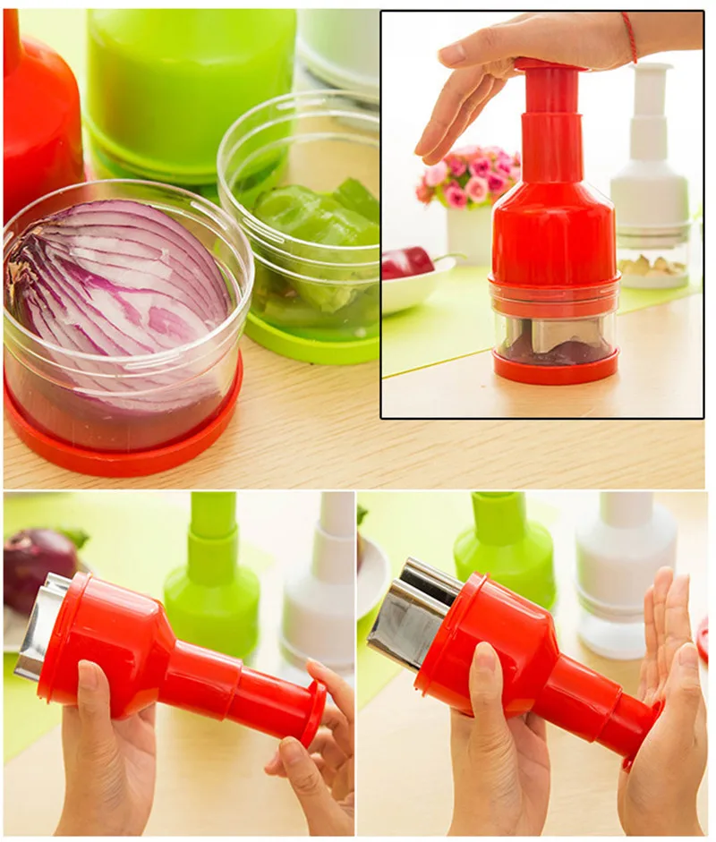 Multifunctional garlic slice tool vegetable fruit knife creative hand