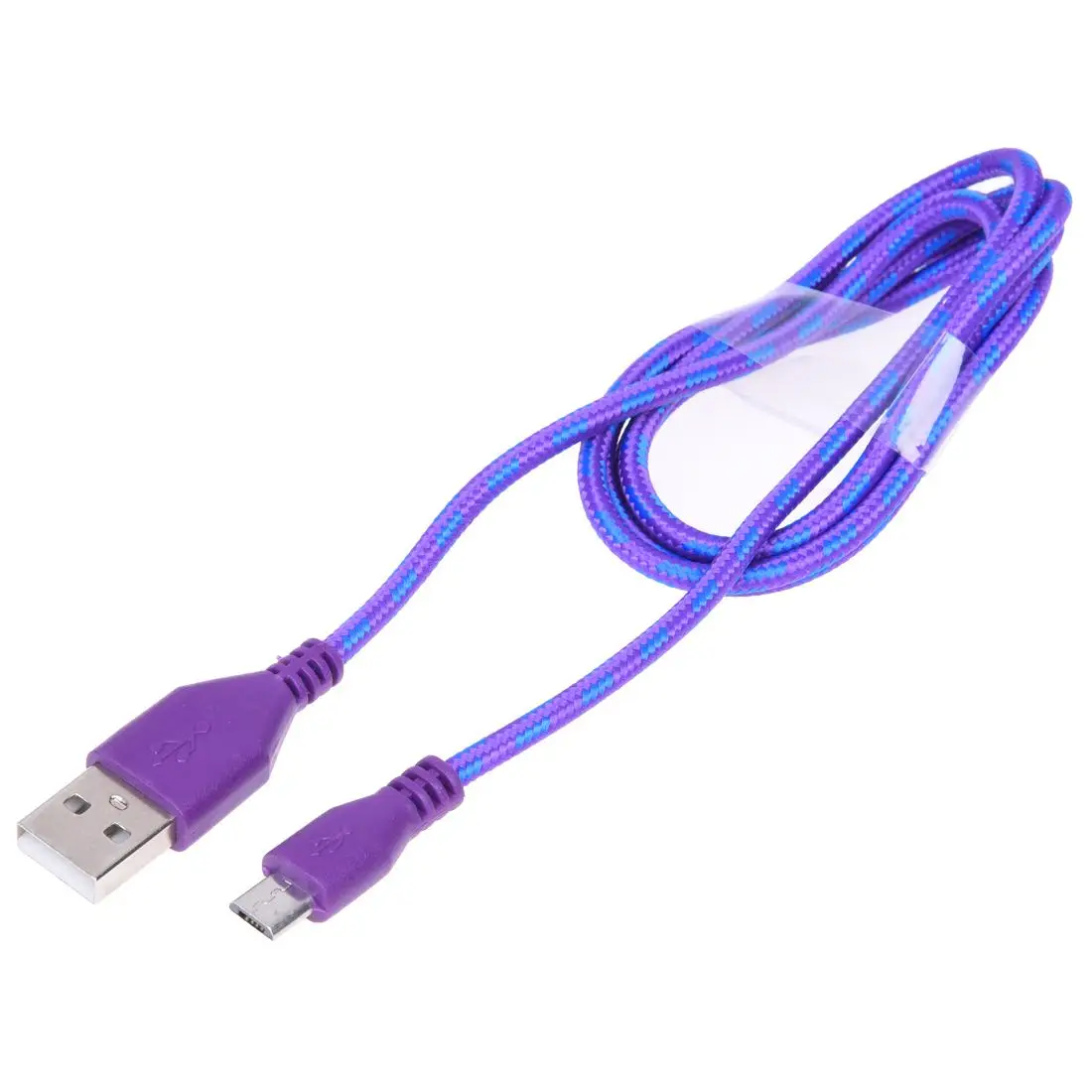 HFES 1 м плетеный кабель Micro USB для передачи данных и синхронизации зарядного