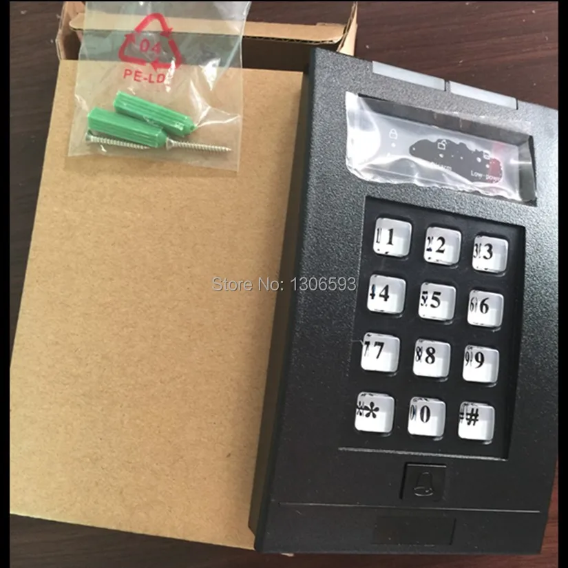 Wireless remote control keyboard 868MHZ/433MHZ Password keypad for alarm systems LED Two-way with doorbelll Li-on battery | Безопасность