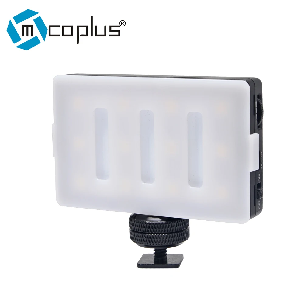 Mcoplus led 16 led luz de vídeo