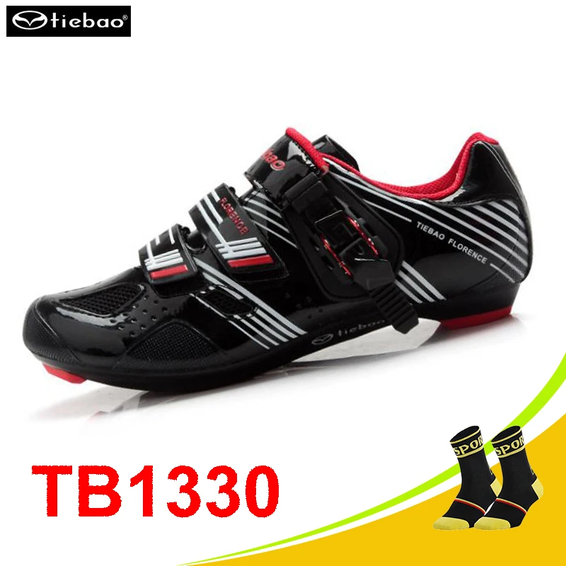 

Tiebao bicycle road shoes cycling outdoor sport superstar sneakers Breathable Cycling Road Bike Shoes Men scarpe ciclismo