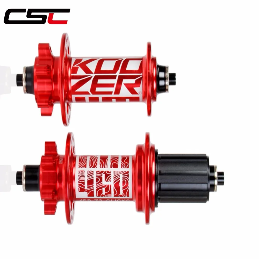 New KOOZER XM460 MTB bicycle hub 72 ring Front 2 Rear 4 Bear Quick detachment /Barrel shaft hub