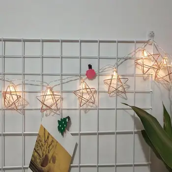 

LED String Light Room Garden Lamp Yard Festival Christmas Geometry Decoration QJS Shop