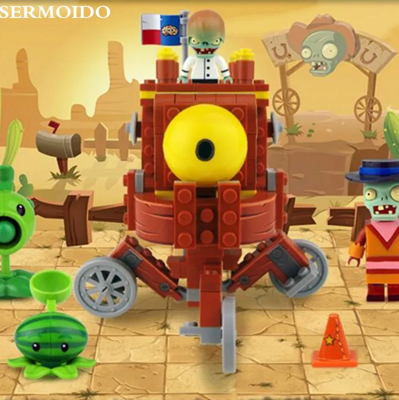 Фигурки конструкторы Растения против Зомби|block toys|building blocks toytoys for |