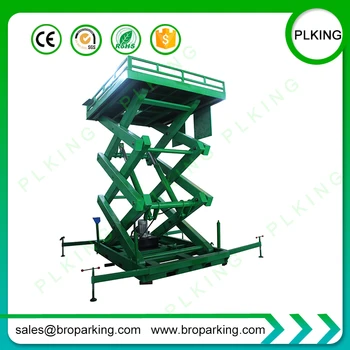 

Customized 4m Scissor Lifting Table For Car Lift From Ground Floor To First Floor