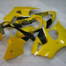 Для Kawasaki ZX6r 2000-2002 обтекатель Наборы ниндзя ZX-6r 02 Abs обтекатель ниндзя ZX-6r 2000 желтый черный, белый цвет кузова Наборы