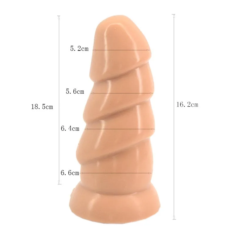18.5cm*6.6cm Big Butt Plug Anal Dildo Anal Plug Penis Adult Sextoys For Women ManLesbian Guy Masturbator Flirt Sex Shop