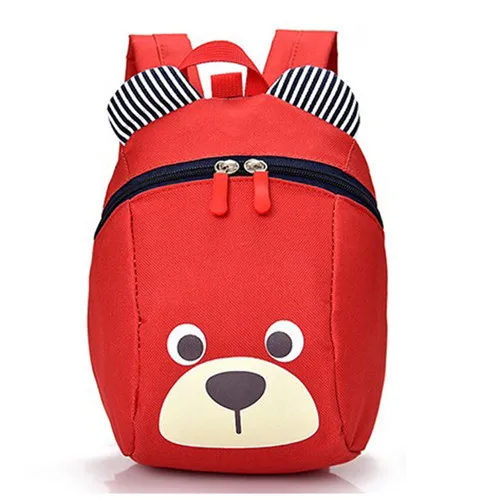 OURCIAO Children School Bags New Cute Anti-lost Children's Backpack School Bag Backpack For Children Baby Bags D362 - Цвет: Red bag