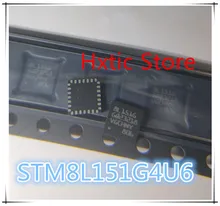 10PCS/LOT STM8L151G4U6 STM8L151 8L151G QFN-28 16MHz 16KB 8 bit microcontroller chip
