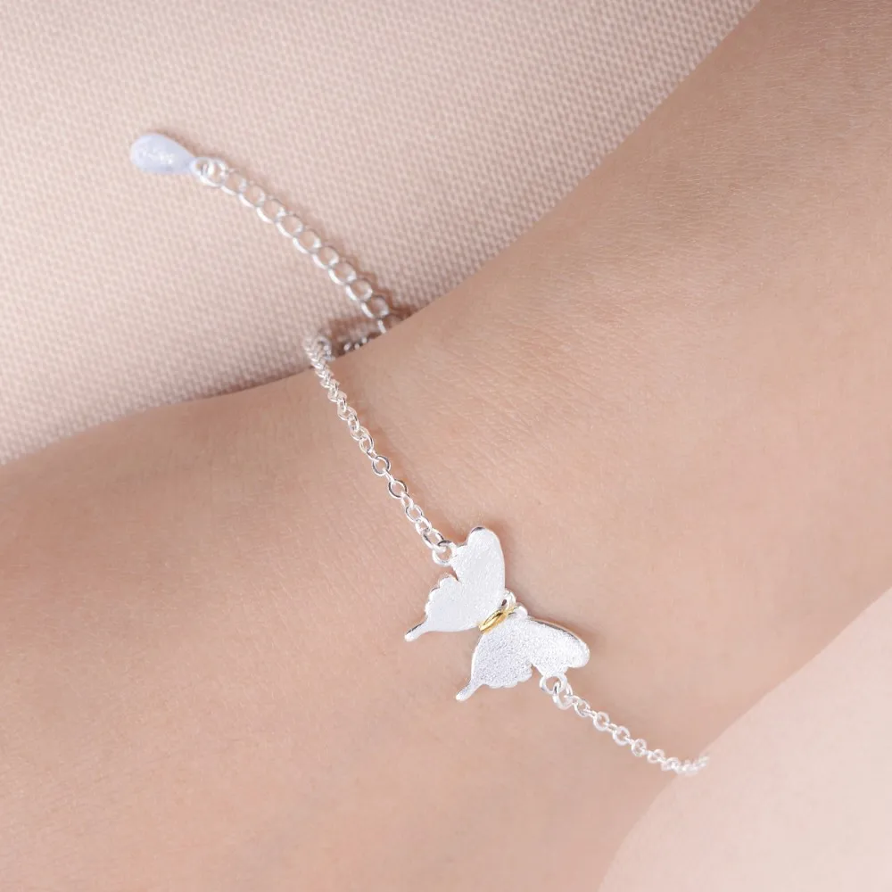 girls silver charm bracelet