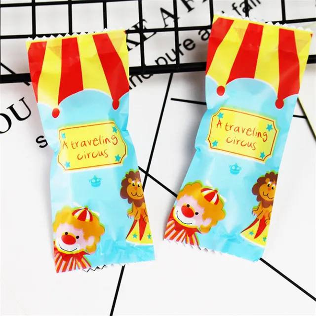 200 Pcs Dairy Handmade DIY Nougat Sugar Plastic Bag Food Packing Candy Wrapping Bakery Bags Style 6