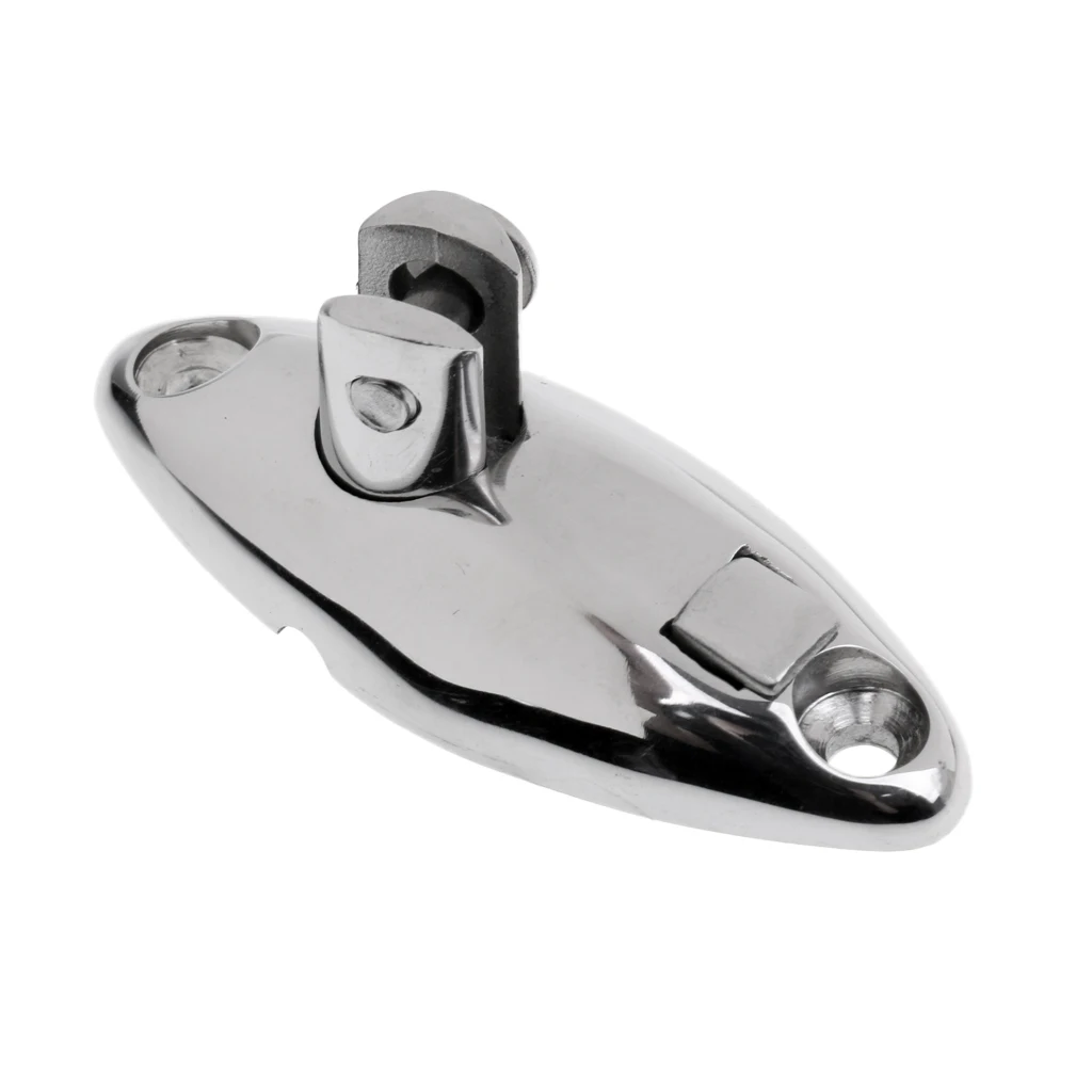 Stainless Steel Marine Boat Hatch Swivel Hinge Mount Deck Fitting Hardware for Canoe Kayak Fishing Inflatable Rowing Boats Acces