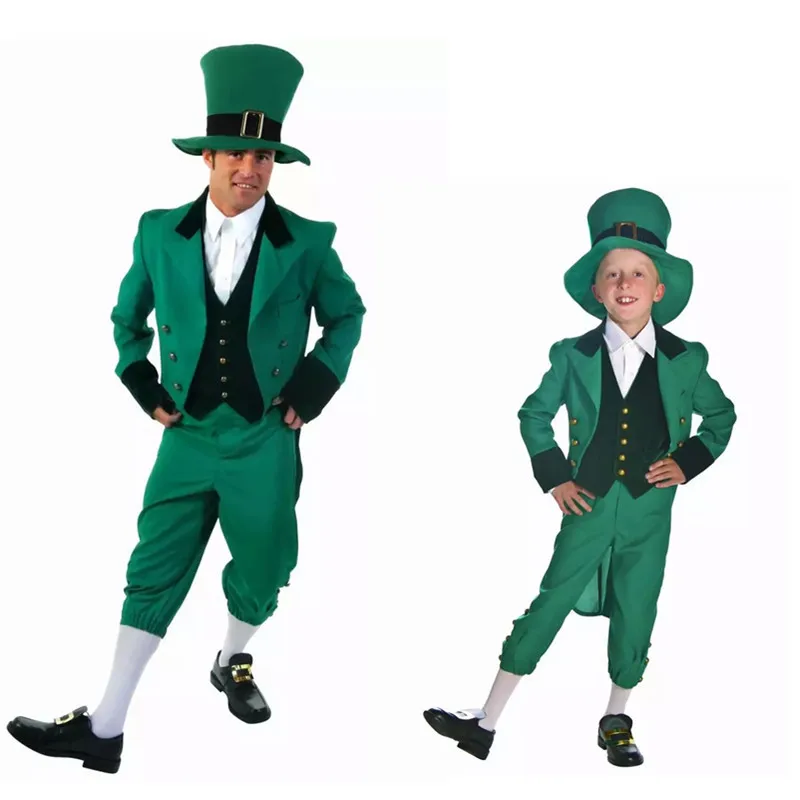 Мужской ребенок, ирландский праздник, день Святого Патрика, костюм, народный праздник, фантазийный костюм