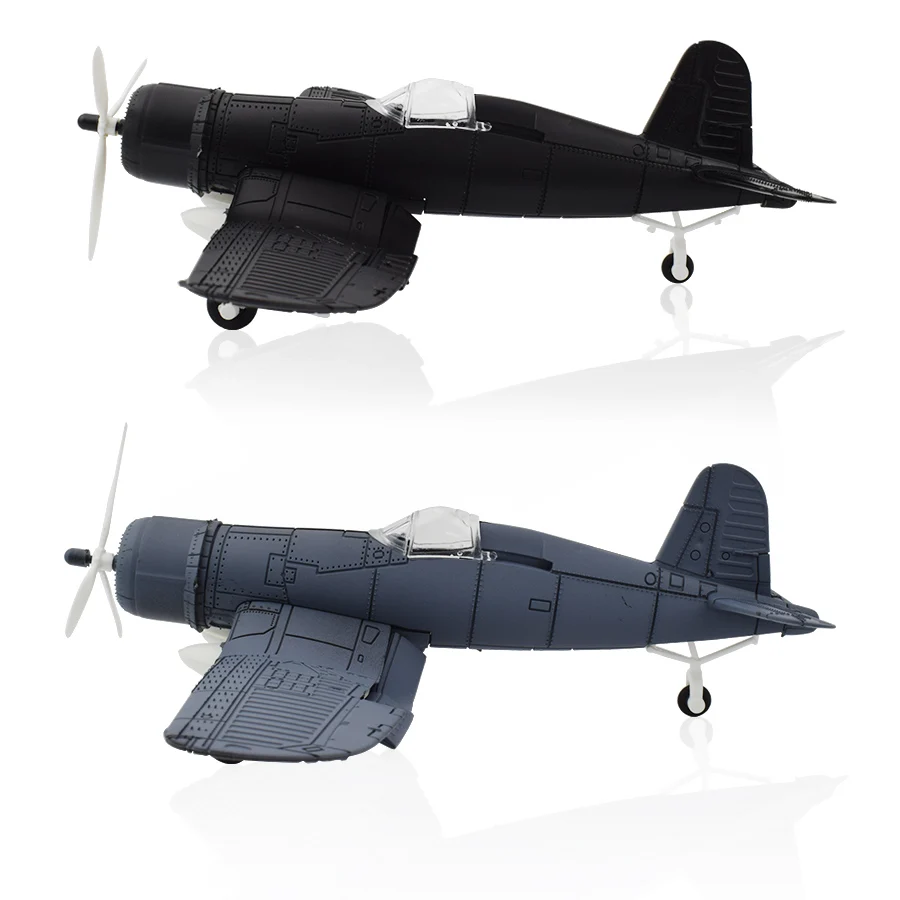 1 шт. Сборная модель самолета набор игрушек для мальчиков военный F4U Corsair Fighter 4D модель DIY строительные блоки игрушка для обучения подарки