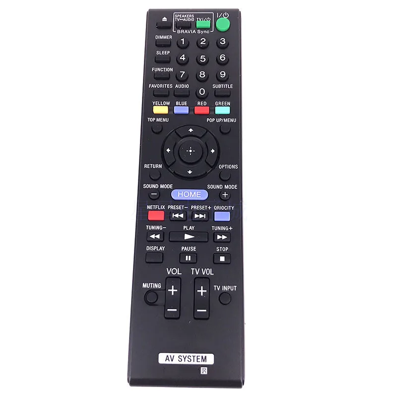 

Replace AV remote control suitable for SONY RM-ADP089 RM-ADP090 HBD-E2100 DBD-E3100 BDV-E4100 BVD-E6100