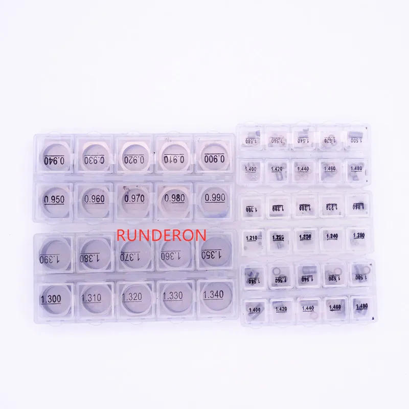 

RUNDERON B11 B12 B13 B14 B16 Fuel System Common Rail Injector Repair Adjusting Washer Shim for-B-OSCH-C-UMMINS Series Kit
