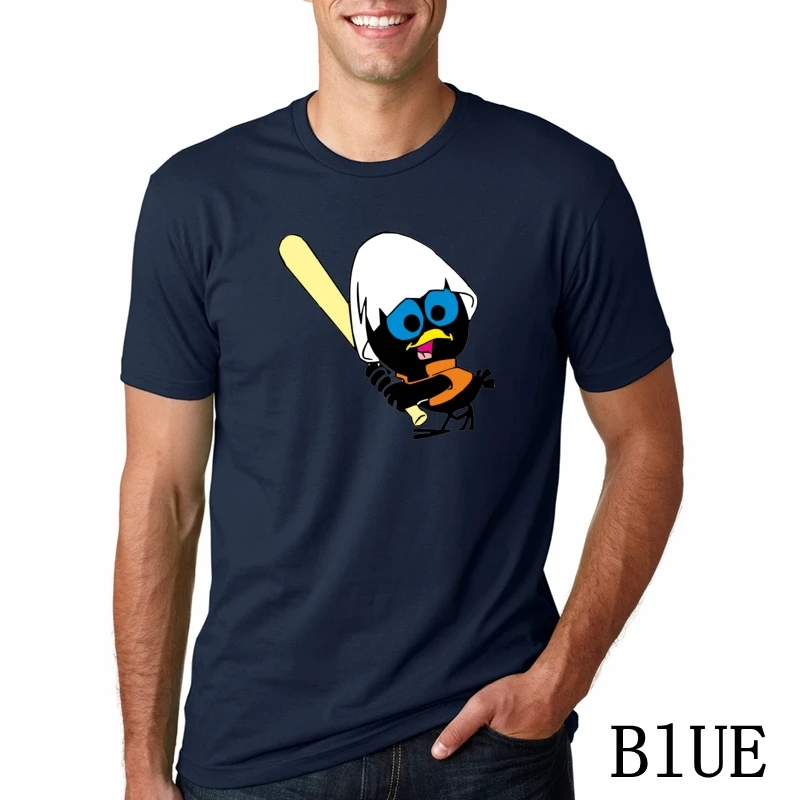 Sunlight Футболка мужская Calimero Мужская футболка окрашенные забавные мужские футболки футболка хип хоп - Цвет: BLUEXX11482