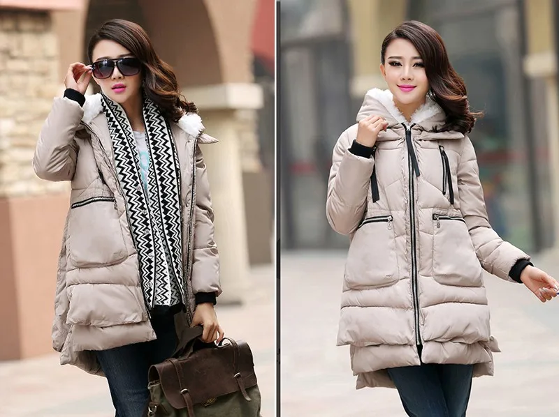Горячая зимняя куртка женская длинная теплая парка новая Толстая куртка пальто зимнее пальто женское облегающее пальто с капюшоном M-5XL A008-1