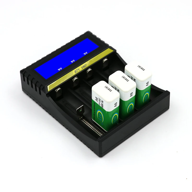 BTY V407 Универсальный ЖК дисплей USB батарея зарядное устройство Smart для Li Ion Fe Ni MH CD