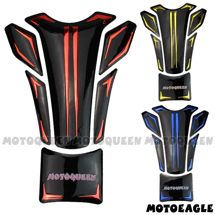 Наклейки на бак для топлива мотоцикла защитные наклейки Suzuki Honda Kawasaki Yamaha YZF R1 R6 R25 R3