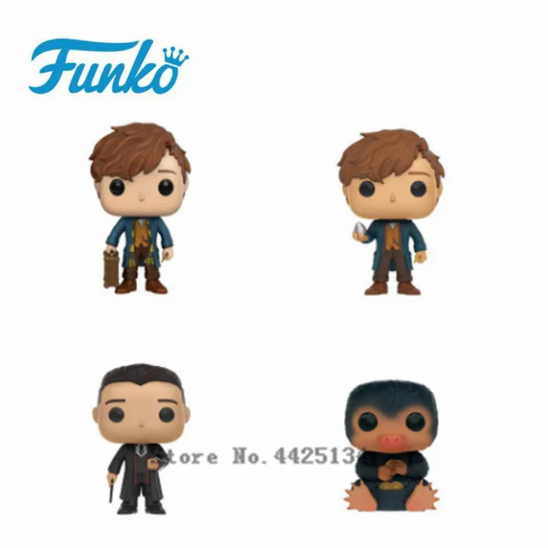 

FUNKO Pop Magic Wand Movie Fantastic Animals and Where to Find Them Newt Scamander Percival Graves Action Figure Toys Boy's Gift