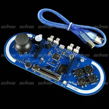 ATmega32U4 Microcontroller Game Programming Module Board for Arduino Esplora With Onboard Sound and Light Outputs
