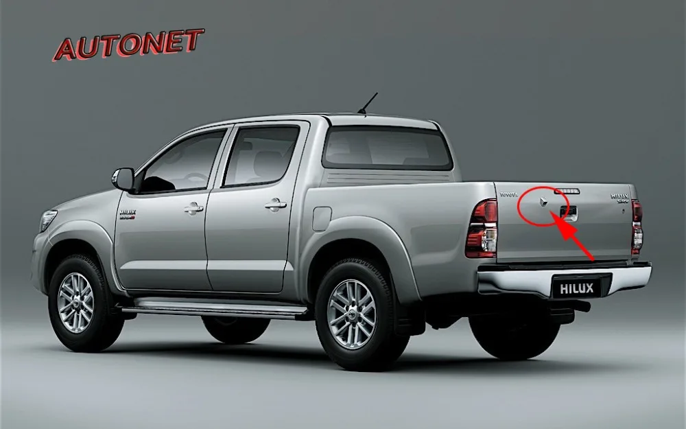 AUTONET резервная камера заднего вида для Toyota Hilux 2-дверный пикап(одинарная кабина и экстра кабины) Ночное видение/назад обратный отверстие