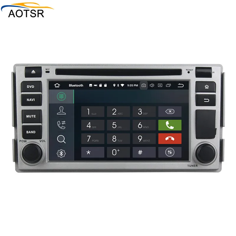 Clearance Android 8.0 car dvd player head unti For Hyundai c 2006 2007 2008 2009 2010 2011 2012 car radio stereo gps navigation BT 10