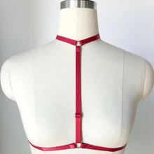 Готический женский сексуальный эластичный бюстгальтер в клетку с вырезами, с бретельками, с бретельками, на бретельках, бюстье, топы, жилет, боди, жгут, сексуальное белье, бюстгальтер