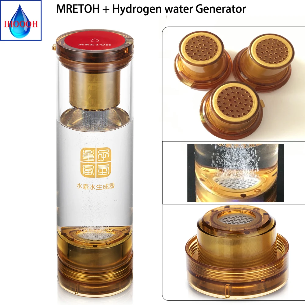 

Healthy Anti-Aging MRET OH and Hydrogen generator Two-in-one Electrolytic hydrogen Ionizer generator With Acid water cavity