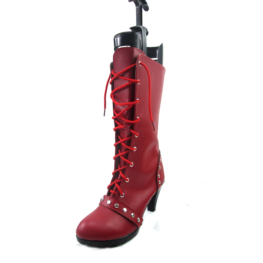 

Batman Cosplay The Joker Harley Quinn Women's Shoes High Boots