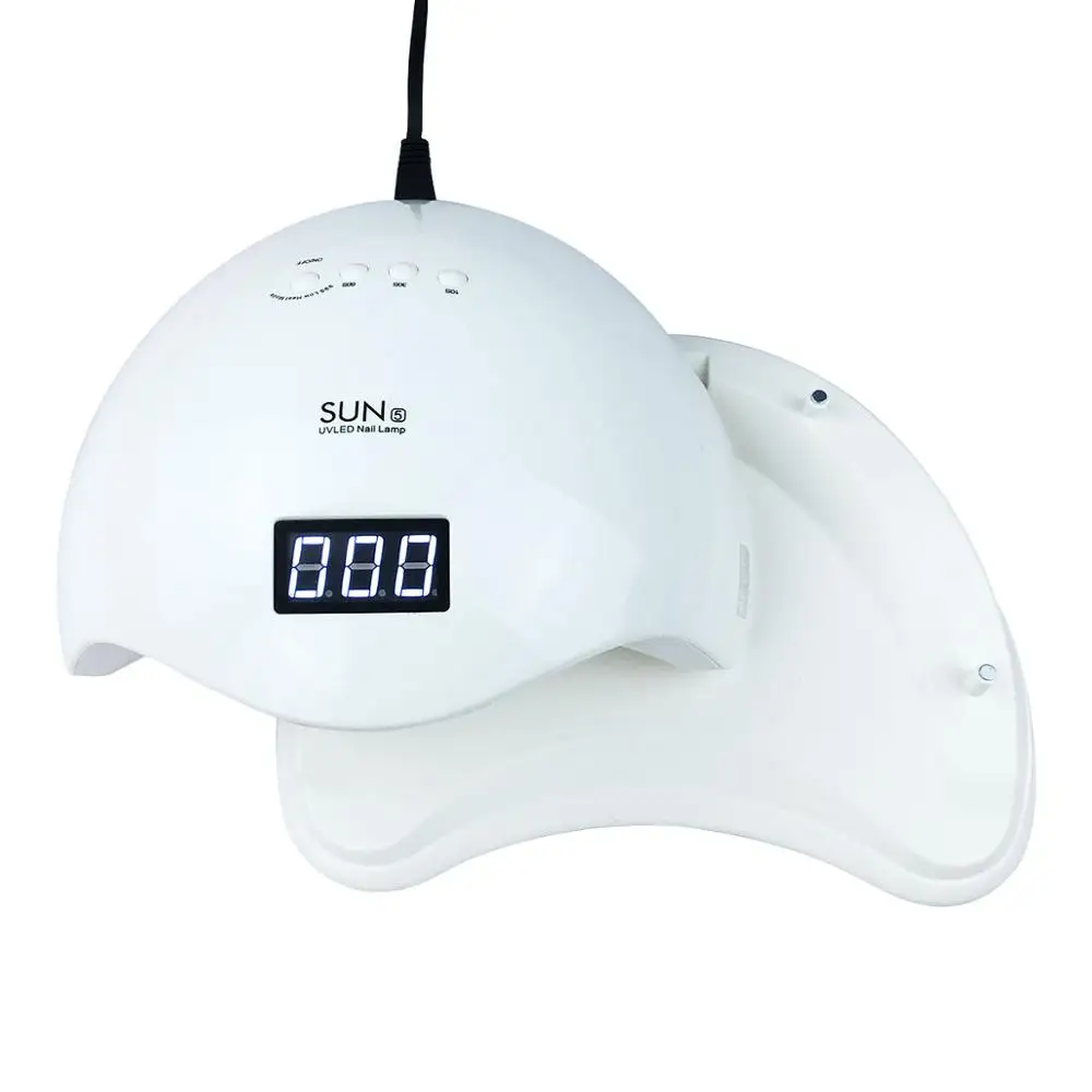  SUN 5 48W Nail Dryer for UV LED Nail Lamp Fast Curing Gel Polish Varnish Ice Lamp for Manicure Mach