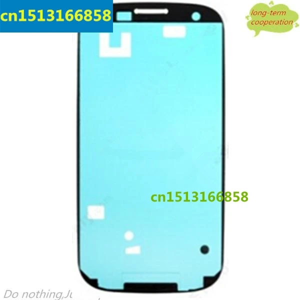 

Front Housing Frame Bezel Plate Adhesive Sticker OEM Parts for Samsung Galaxy S3 I9300