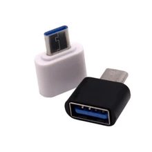 2 шт. USB 3,0 тип-c OTG Кабель-адаптер type C USB-C OTG конвертер Женский на мужской для телефона ПК