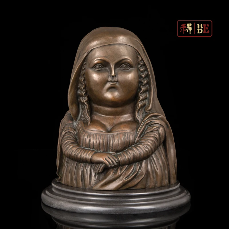 

The art of "not the same as Monalisa" abstract sculpture art collection