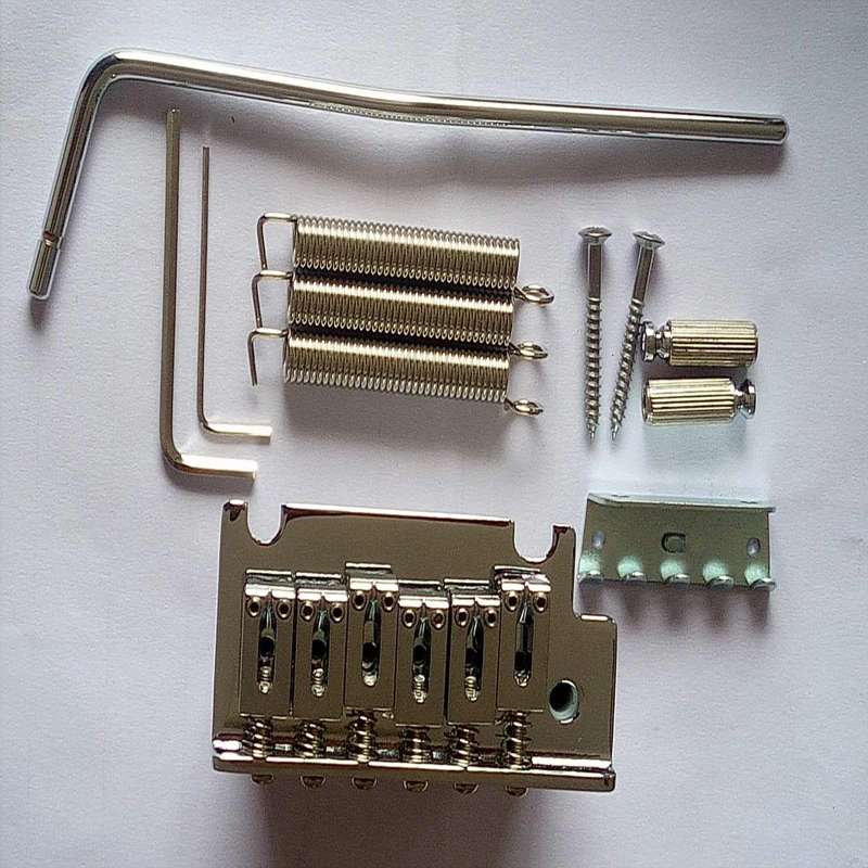 Электрическая гитара Tailpiece маленькая двойная качалка tremolo из нержавеющей стали