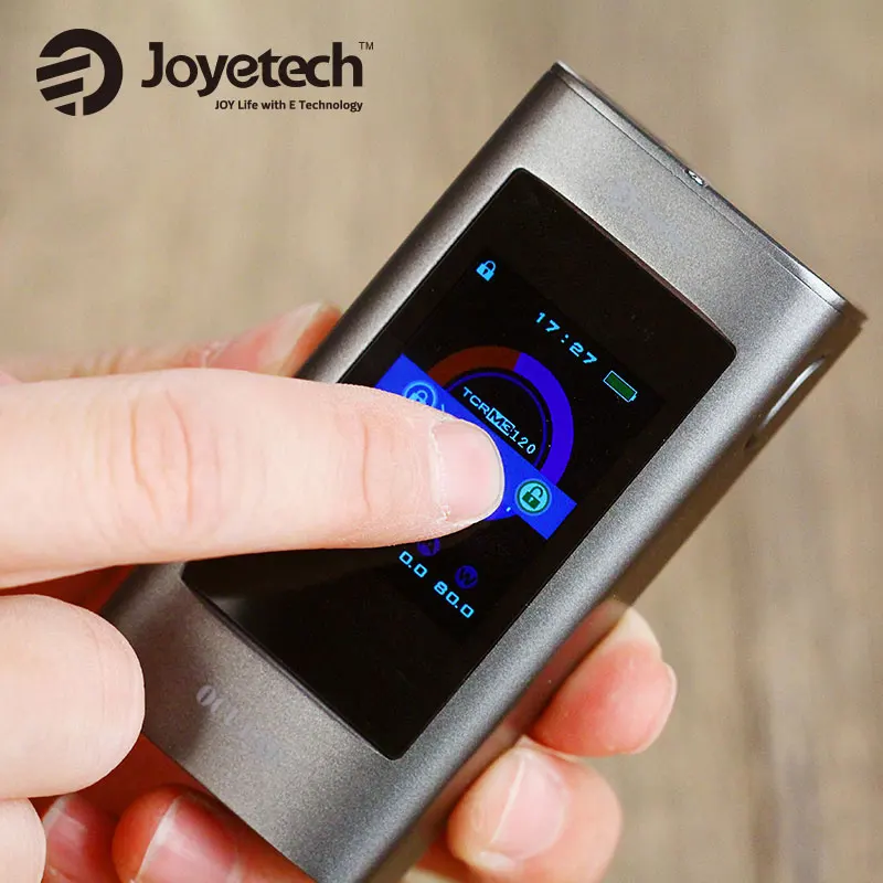 

Originl 80W Joyetech OCULAR Touchscreen TC Box MOD 5000mah Battery 1.68 inch Screen 2GB Memory Ocular Mod 80w for Fine Vaping