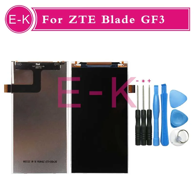 

New high quality 4.5'' For ZTE Blade GF3 LCD display Screen Replacement + Tools Free shipping