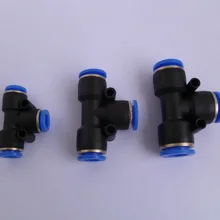 Vidric пневматические компоненты, быстроразъемные соединители, пластиковые соединения, быстроразъемные соединения, высокое качество Т-типа три