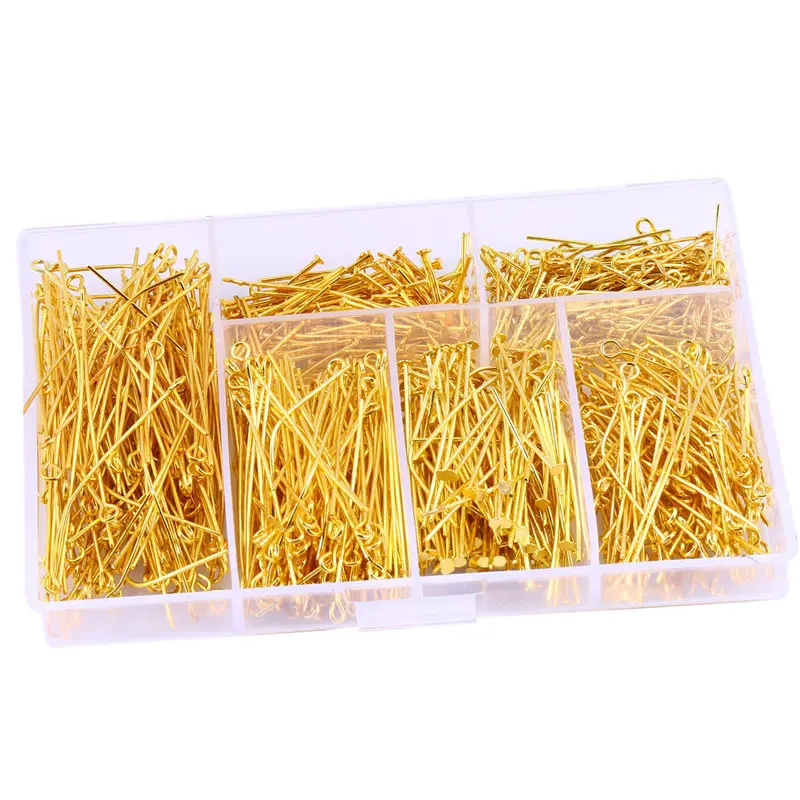 

DIY jewelry accessories T word needle nine needle accessories beaded material head fasteners mixed wholesale
