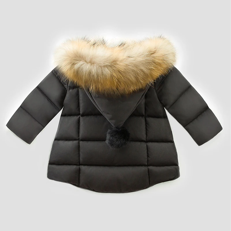 Bibicola зима пальто для девочек, куртка, хлопковые теплые толстые толстовки для детей, спортивные пуховые парки, одежда для детей