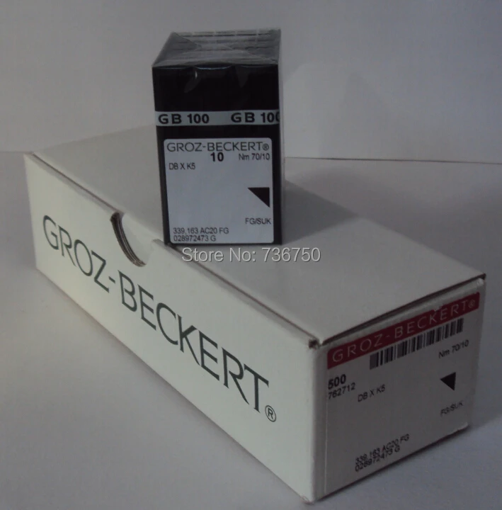 100% оригинальная игла для вышивки Groz Beckert DBXK5 Nm 70/10 Tajima Barudan SWF и технические