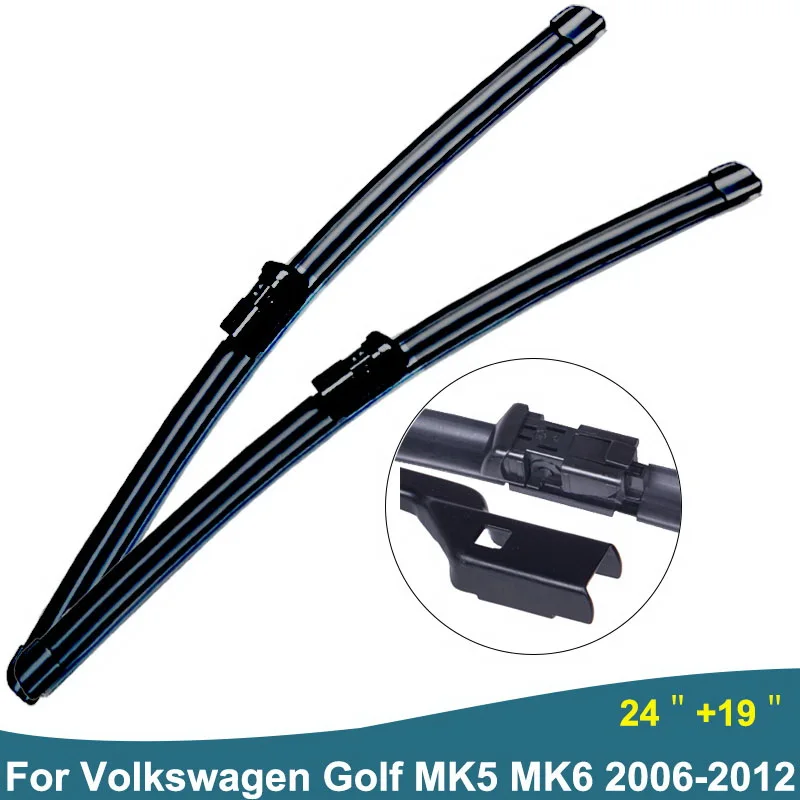 

Car Wiper Blade Auto Windshield Wipers For Cars For Volkswagen Golf 5 6 MK5 MK6 Auto accessories styling Year From 2006 to 2012